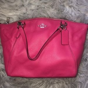 Coach Pink Kelsey Satchel